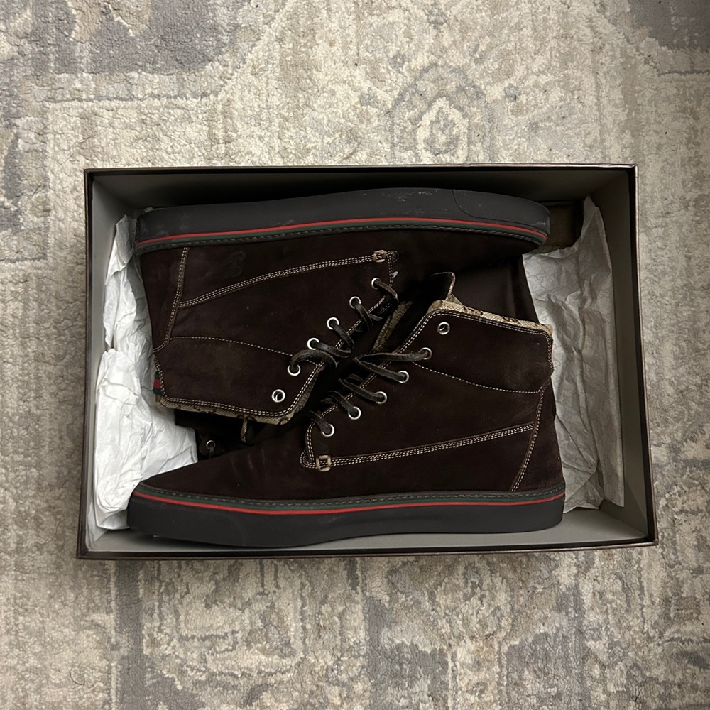 Gucci Suede Sneakers